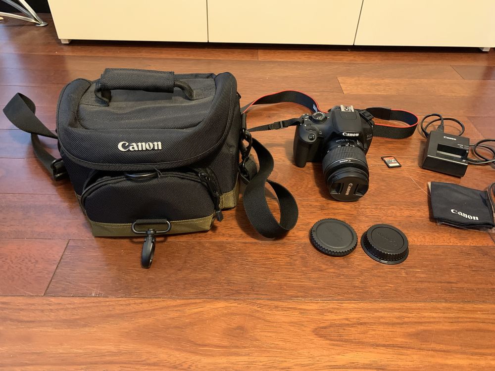 Canon 1200D, 18-55cm - jak Nowy