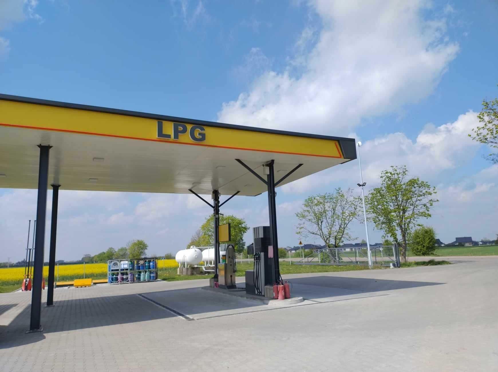 Stacja Paliw ON, PB, LPG,w Szerominku k/Płońska