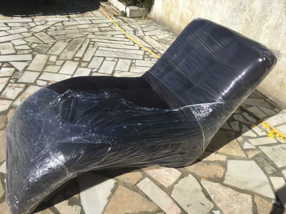 Chaise long moderna bombasina