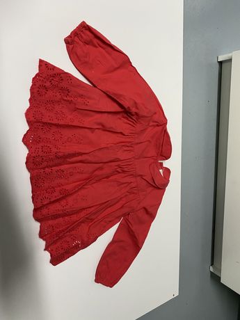 Vestido vermelho tamanho 24/36 meses na zippy