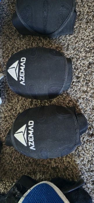 Hóquei luvas joelheiras caneleiras