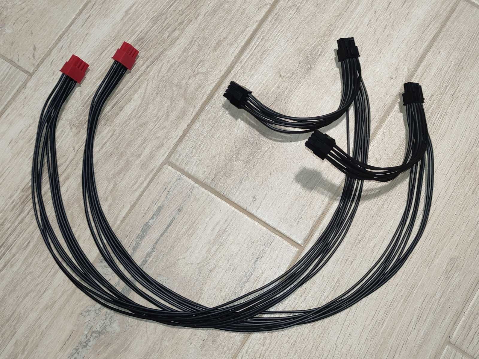 Модульні кабелі chieftec, Corsair,Proton,Evga інш.PCI-E, Sata, Molex,