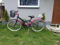 Rower Btwin 24"dziewczęcy
