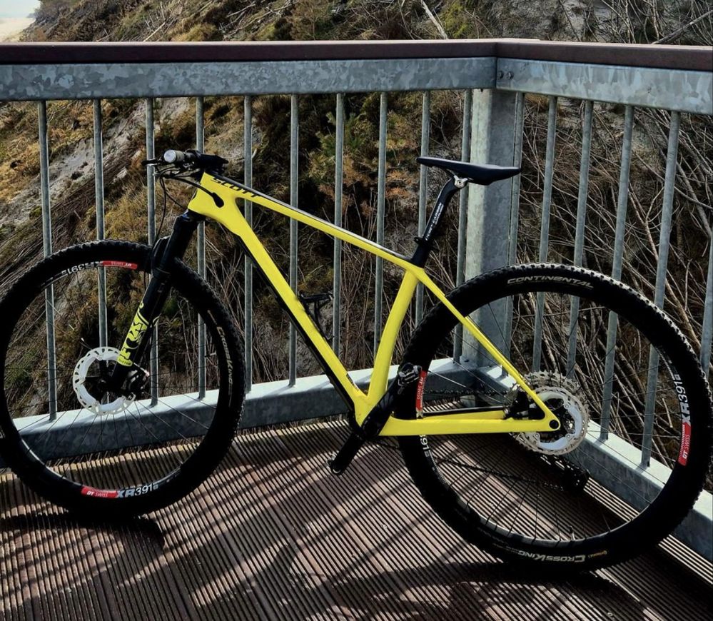 MTB Scott Scale 930 DOINWESTOWANY dt swiss Sram GX 10,4kg rozmiar L