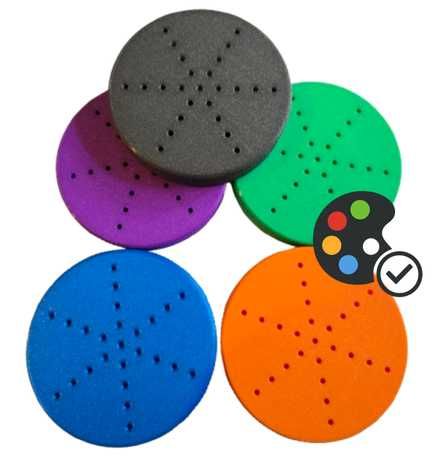 Zestaw 6 Puszek do Nosework MAXI 10cm | Wybór Kolorów | szkolenie psa