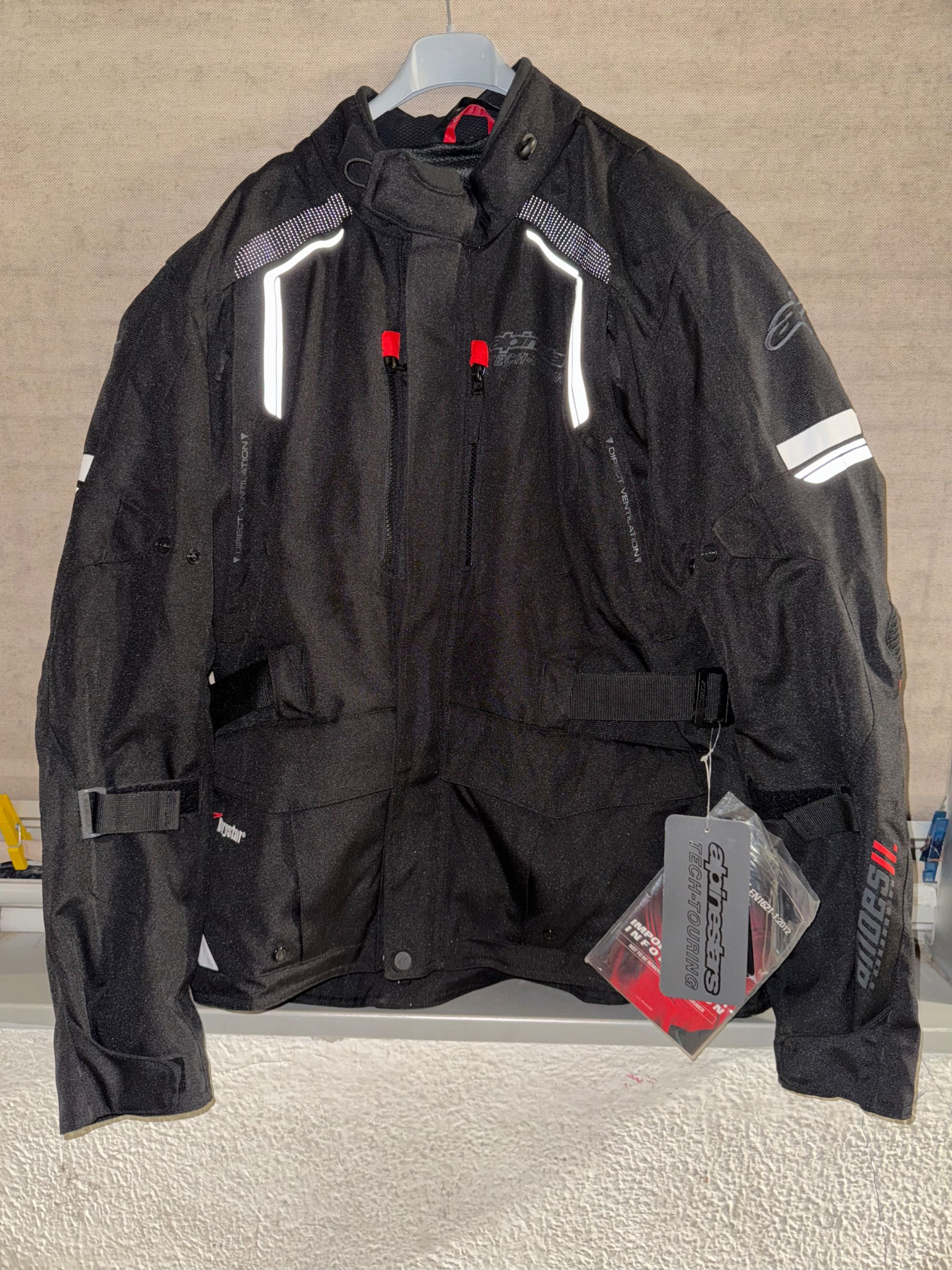 Fato de mota completo ALPINESTARS Andes V2 Drystar Black Tala/L