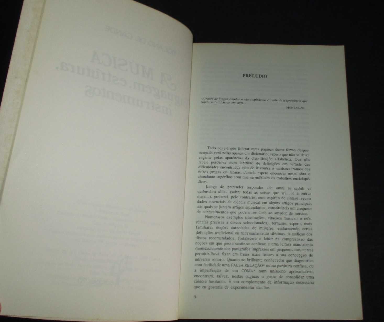 Livro A Música Linguagem Estrutura Instrumentos