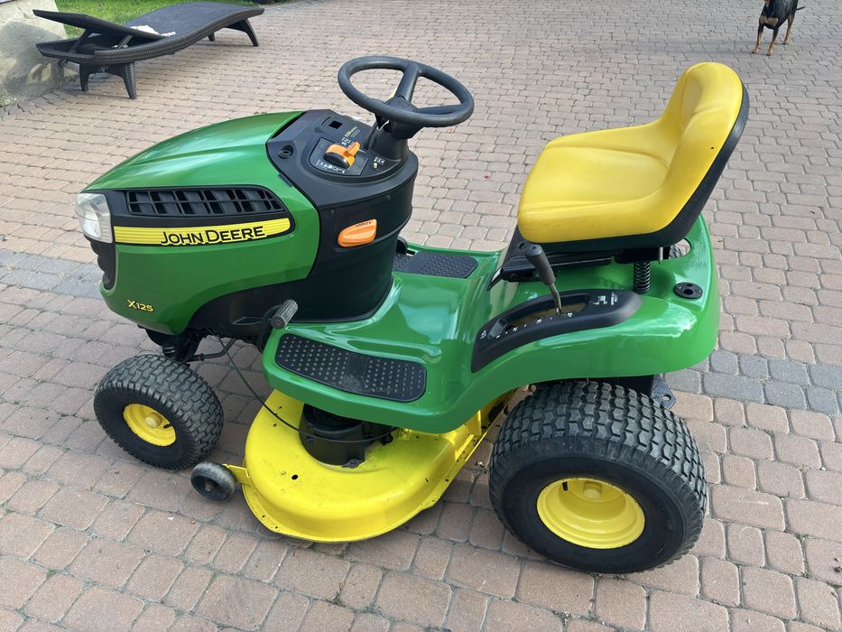 Kosiarka traktorek john deere x125 hydro