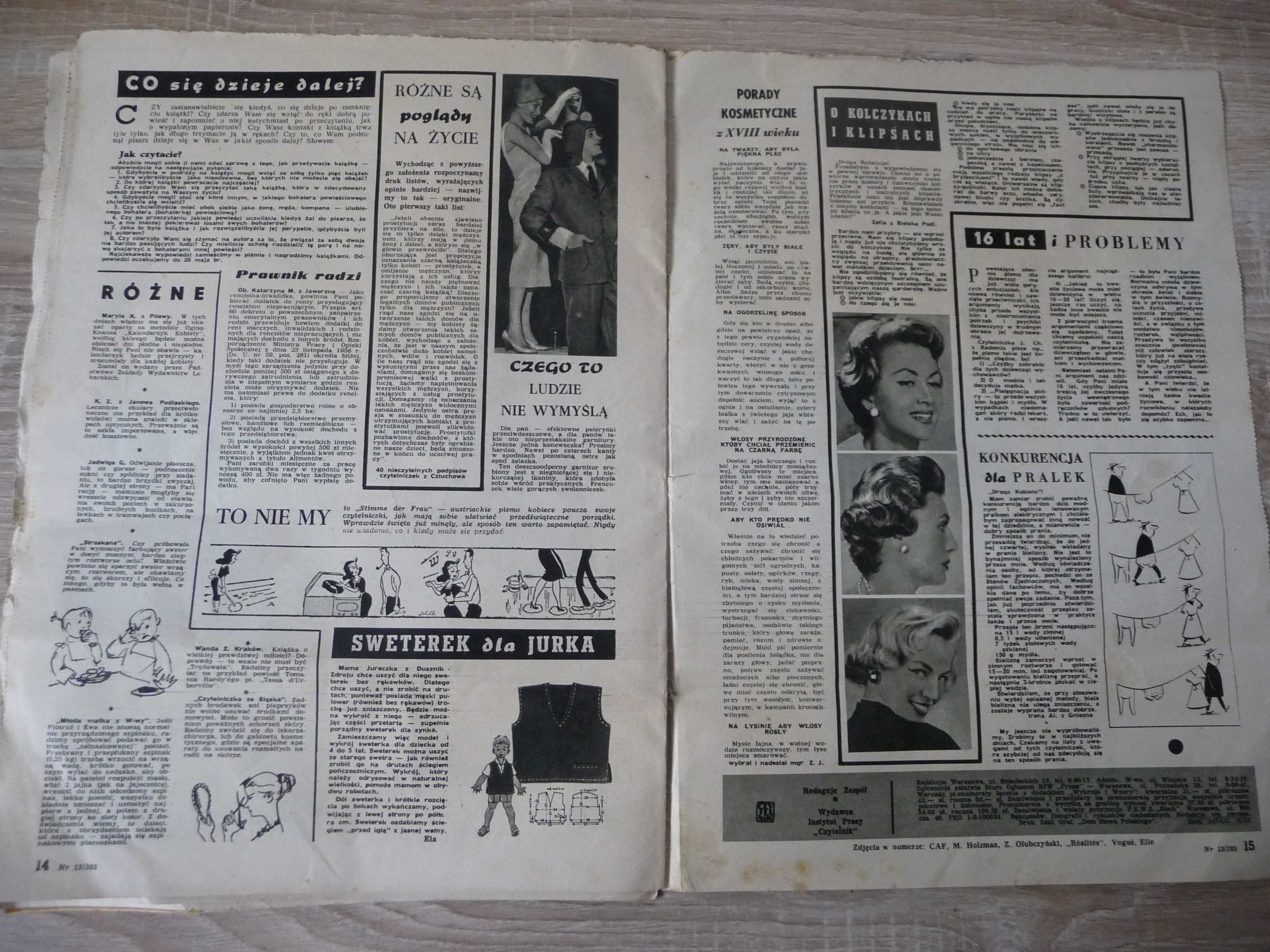 Kobieta i Życie - maj 1957