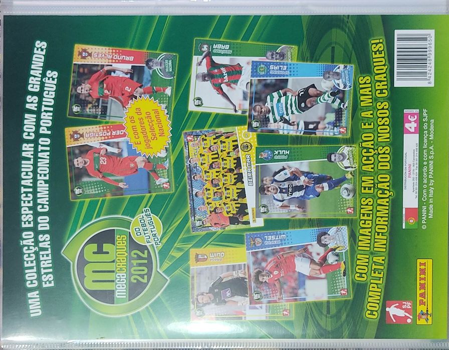 Caderneta MegaCraques 2012