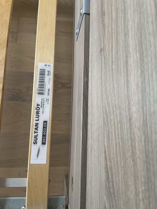 Rama łożka ze stelażem 160x200