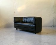 Ligne Roset sofa skóra lata 80 90 vintage design