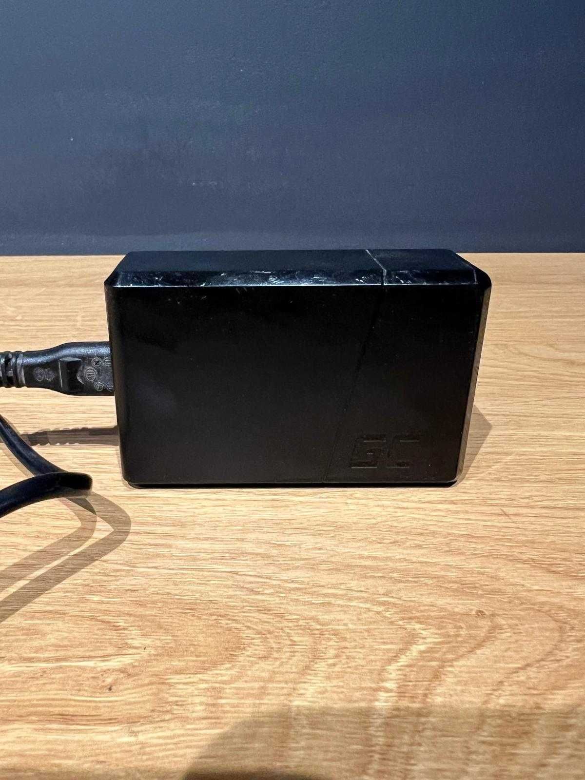 Ładowarka sieciowa GREENCELL ChargeSource 5 52W Czarny