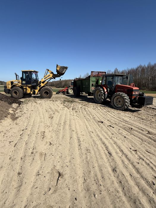 Usługa orki telrzowania rozrzucania obornika