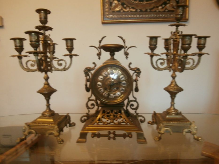 Zegar kominkowy Francja
