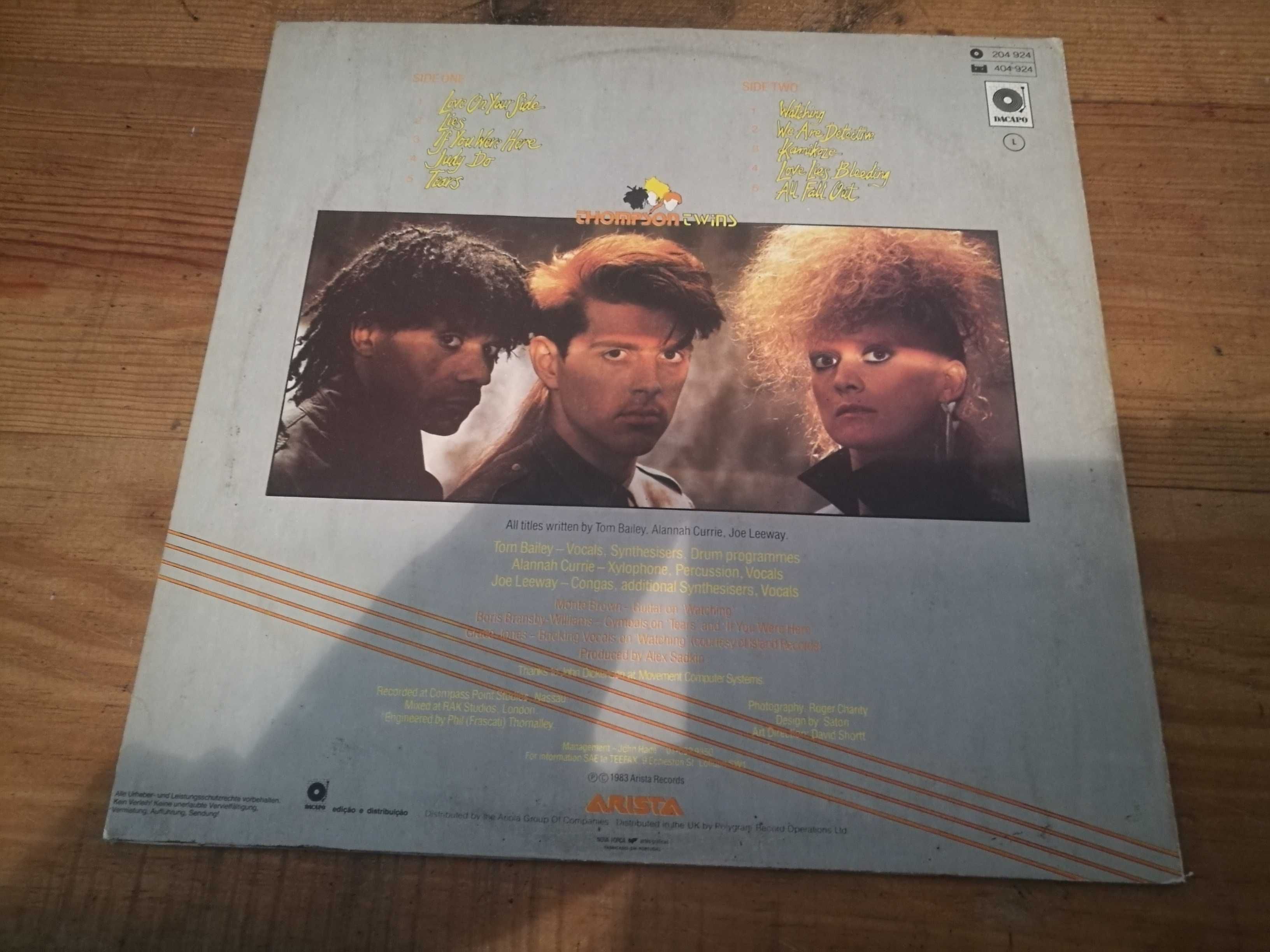 THOMPSON   TWINS - Quick Step & Side Quick LP