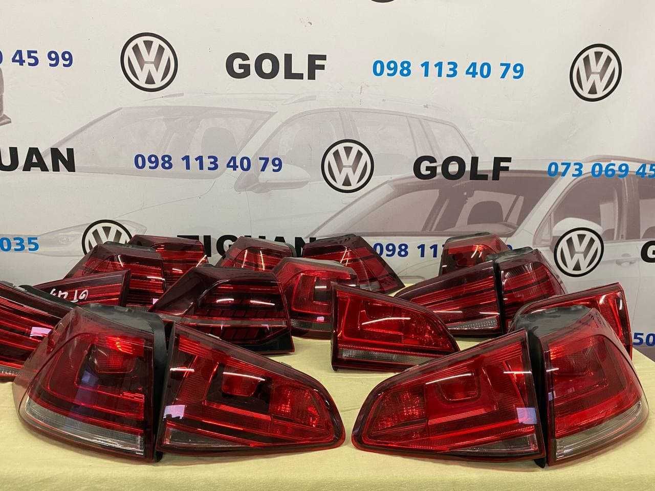 Фонари  Стопы Задние VW GOLF  Led GTI GTE  Гольф Golf 7 Матрица