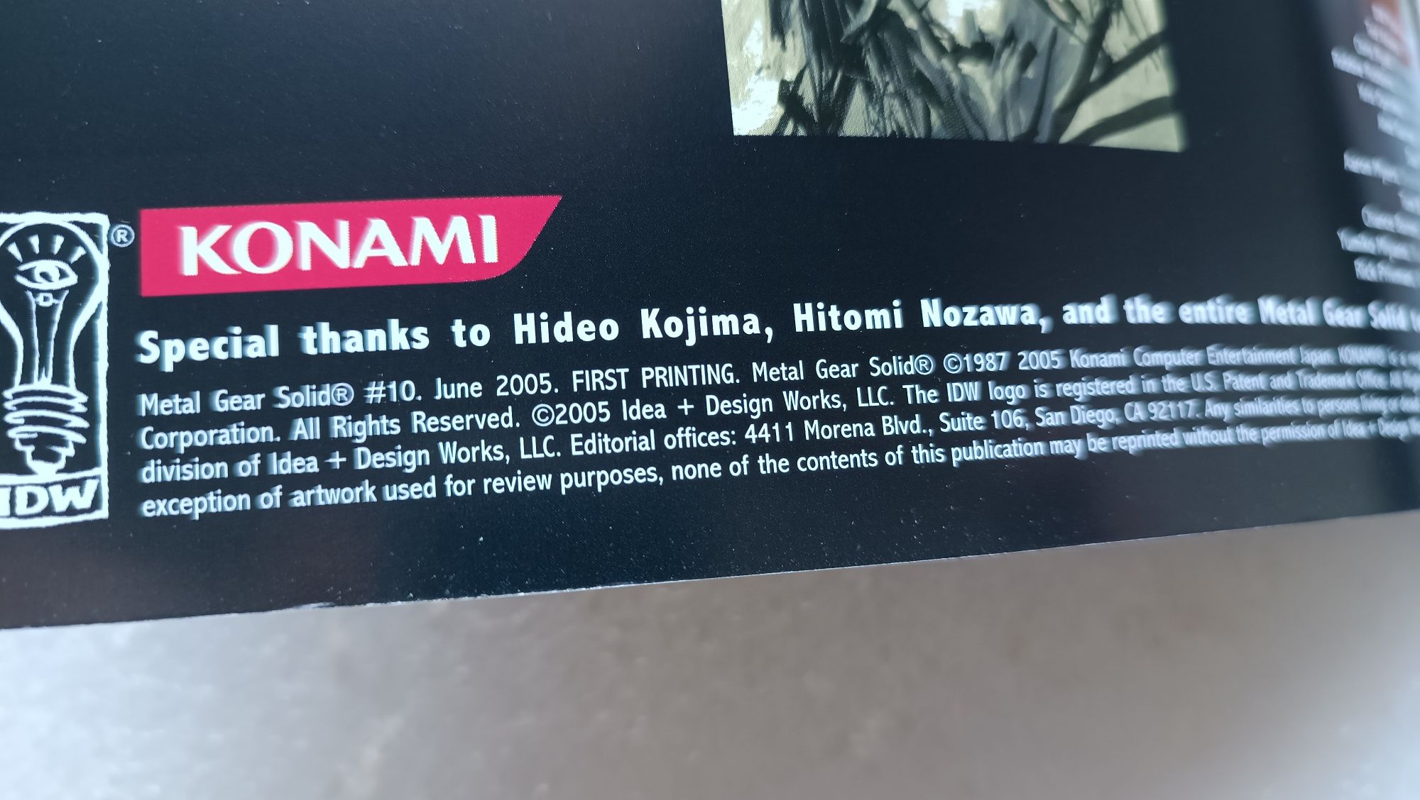 Raro e antiga lrevista Metal Gear Solid #10 de 2005