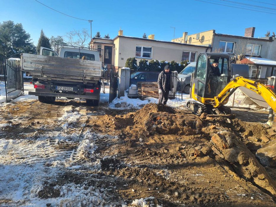 Sprzątanie działek, Wywóz gruzu, ziemi, zieleni, odpadów budowlanych!