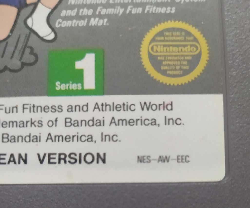 BANDAI ATHLETIC WORLD PAL nes oryginał 100%ok gra sca pegasus nintendo