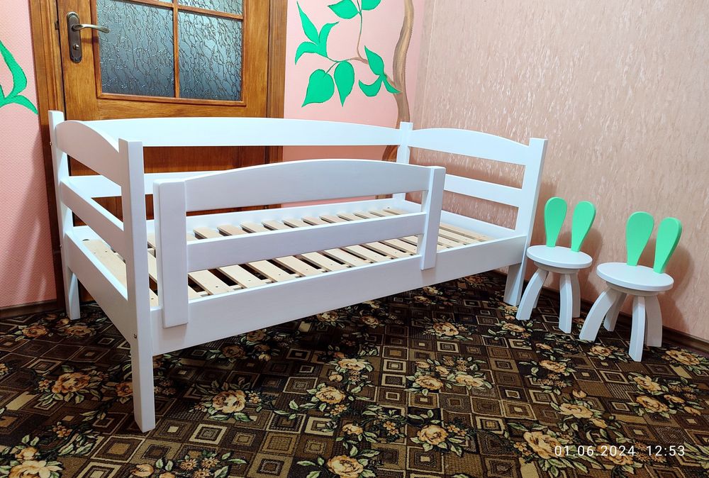 В наявності 29.11.25 Дитяче ліжко. Підліткове ліжко. 160х80 Вільха