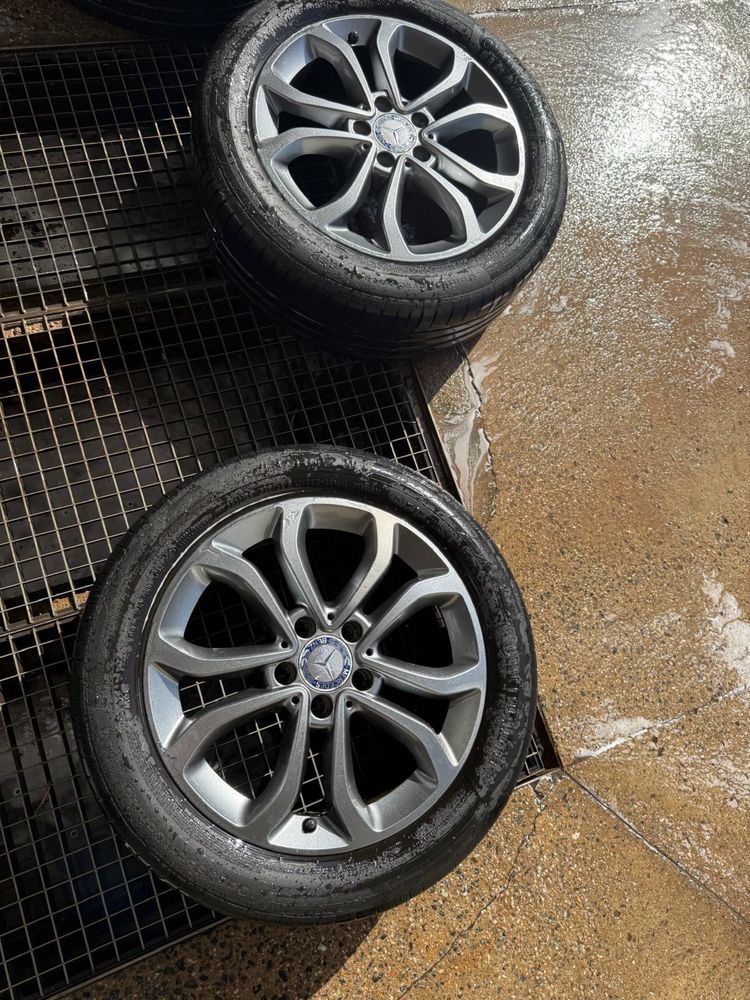 Rodas mercedes 17” Pneus continental
