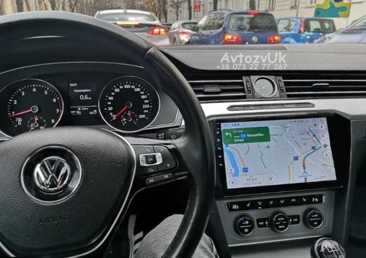 Магнитола PASSAT B8 Volkswagen VW Пассат В8 CC USB CarPlay Android 14