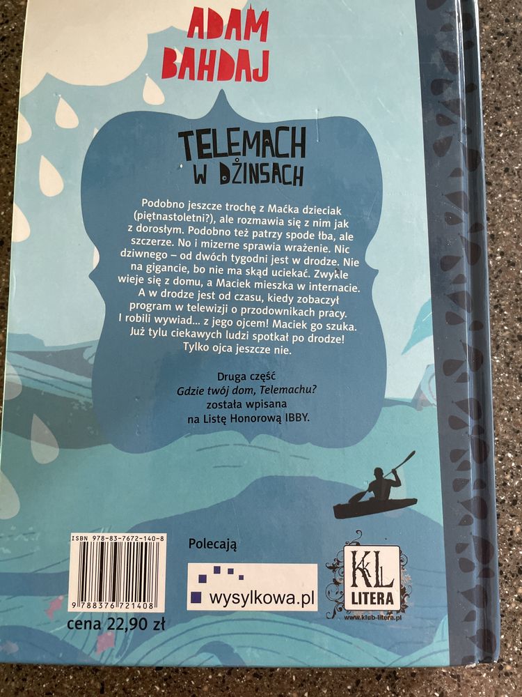 Adam Bahdaj Telemach w dżinsach - nowa książka
