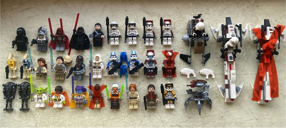 Lego Star Wars Фигурки, части, аксессуары (Оригинал)