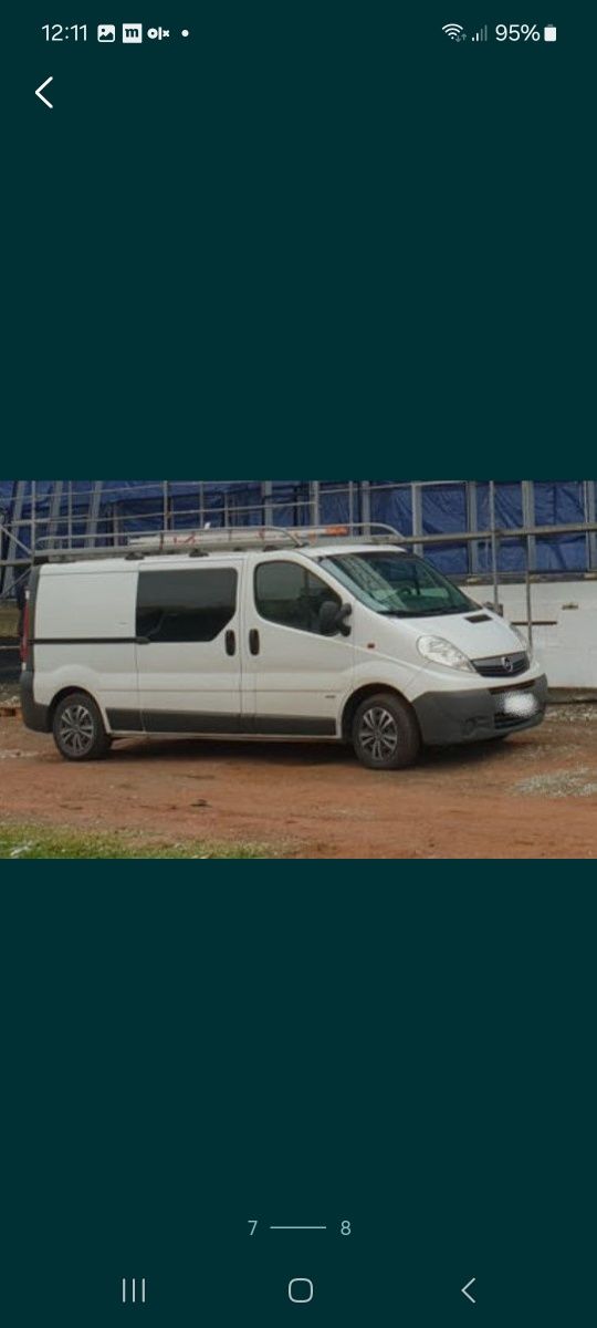 Bagażnik dachowy Vivaro Trafic Primastar wersja long L2H1