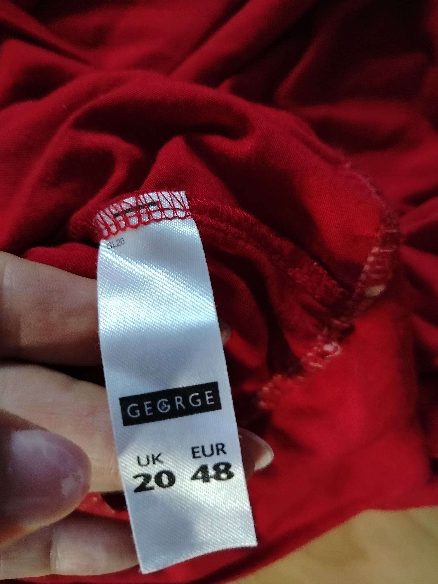 Elegancka Duża Bluzka George 48 stan idealny