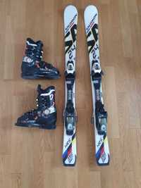 Narty Salomon 110 + buty Salomon Ghost rozm 21 + kask i gogle