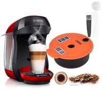 Máquina de café Bosch Tassimo + 1 Cápsula Café Reutilizável *Novo*