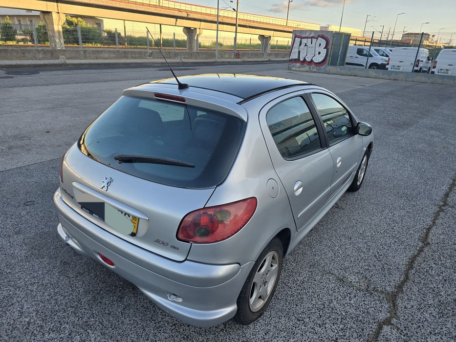 Peugeot 206 1.4hdi Black & Silver Edition