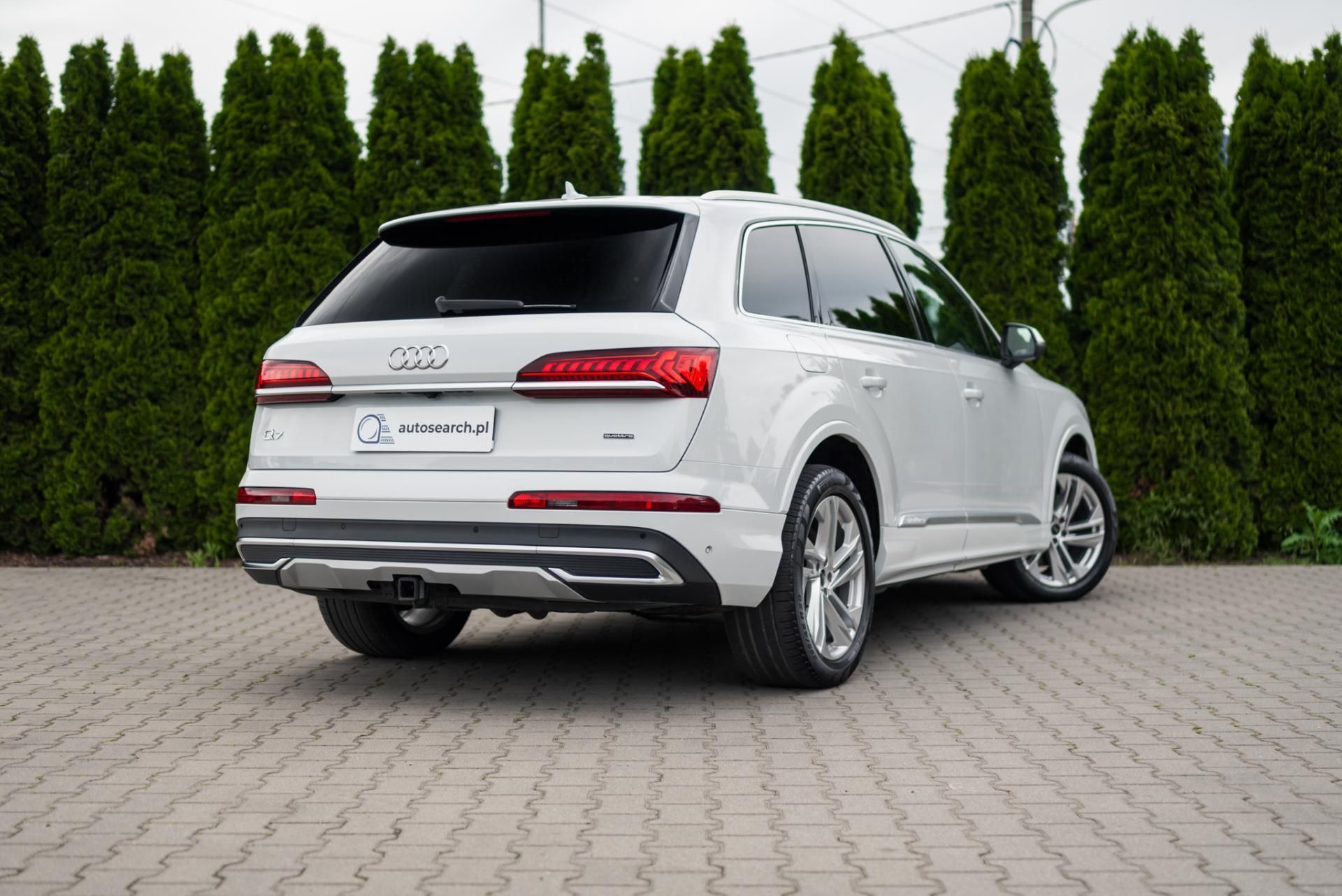 Audi Q7 V6, 333KM, 7-osobowy, quattro, Dach panoramiczny, B&O, Faktura VAT 23%