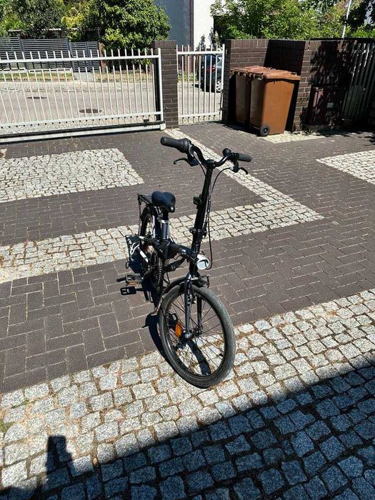 Rower składany Btwin Tilt 500 + dedykowany bagażnik