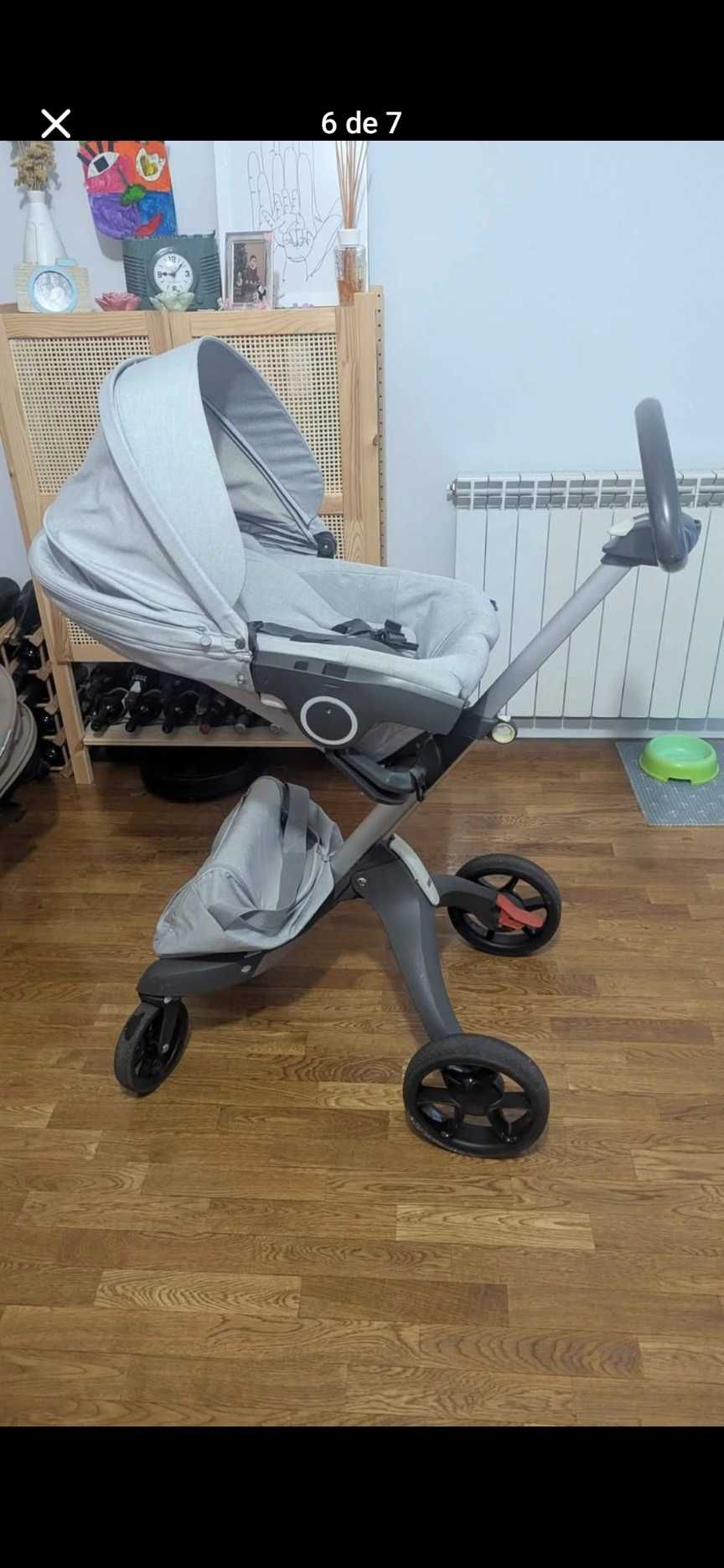 Stokke Carrinho+baby coque+base isofix