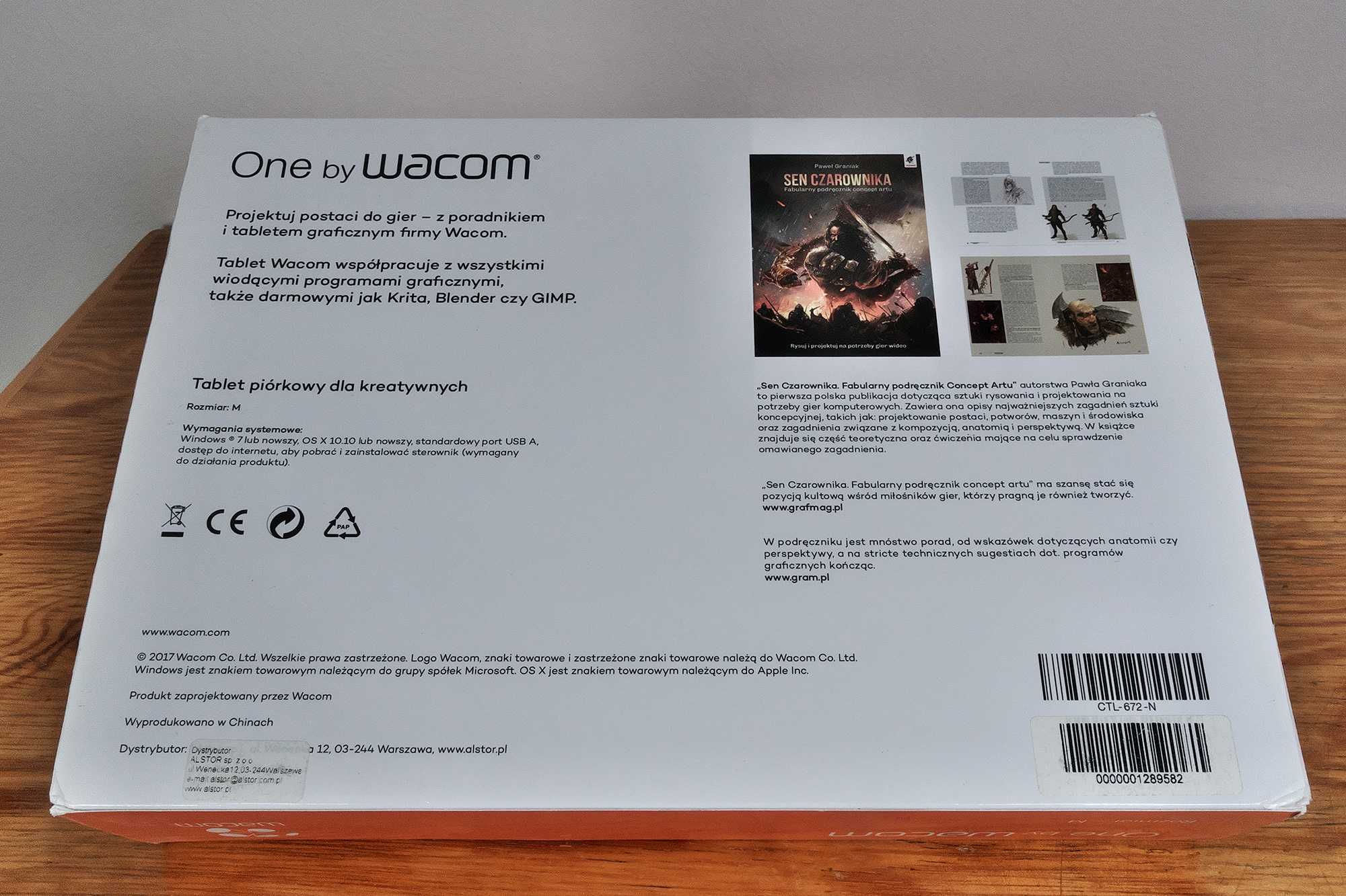Tablet graficzny - Wacom Intuos M - Limitowana edycja Sen Czarownika