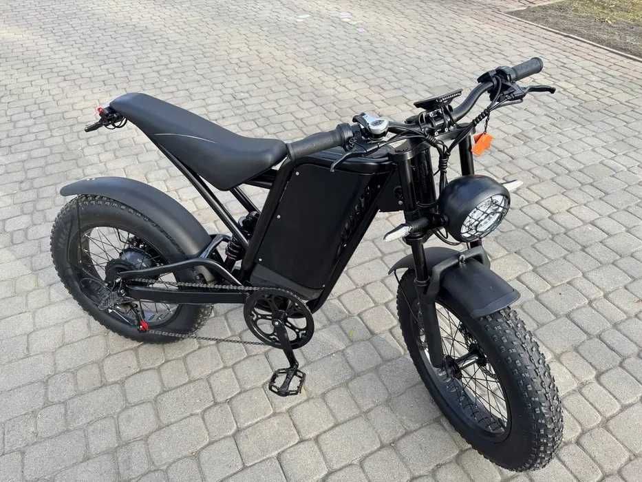 ДВУХМЕСТНЫЙ электрофэтбайк, электровелосипед двухподвес- FAT-20" Hydro