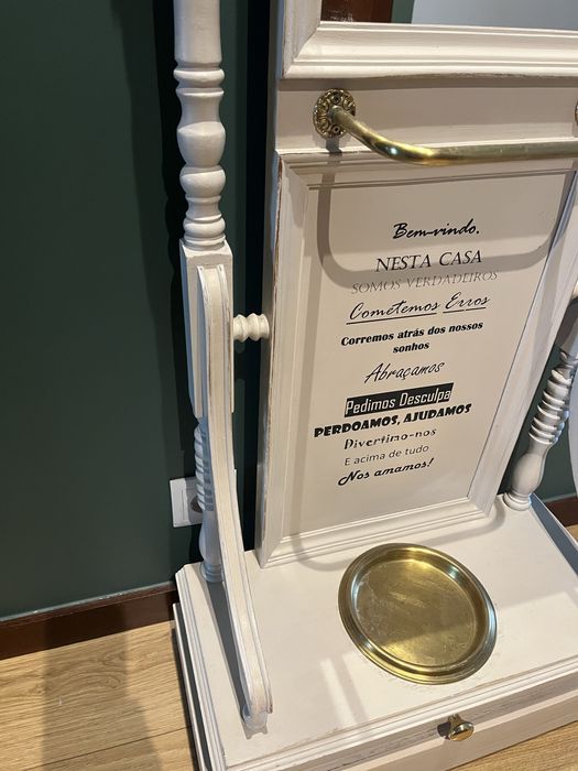 Espelho antigo restaurado