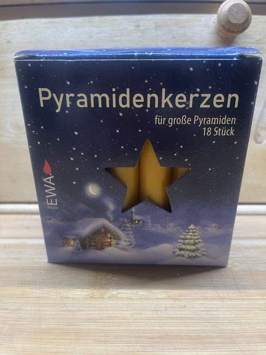 Zestaw świec świątecznych