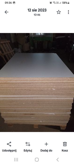 Sprzedam plyty wiórowe
