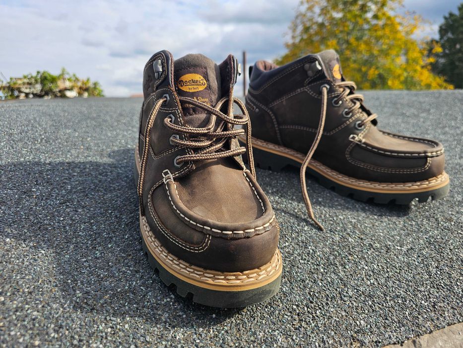 41-42р (26.5см) Коричневі зимові чоловічі черевики Dockers by Gerli