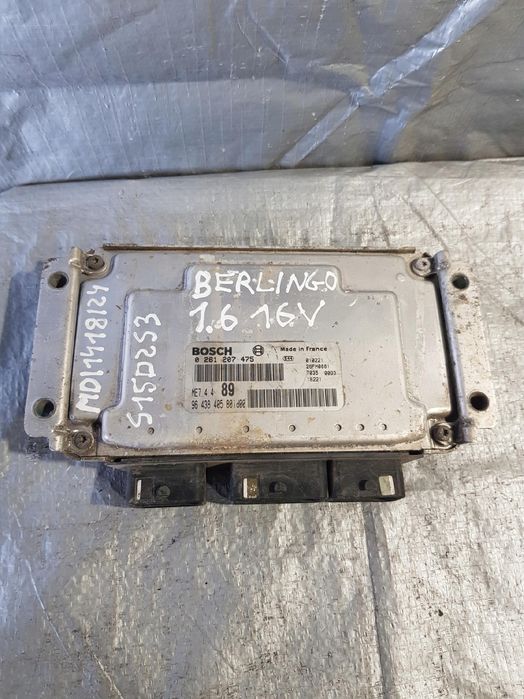 Komputer Ecu Berlingo 1.6 9643840580 0261207475