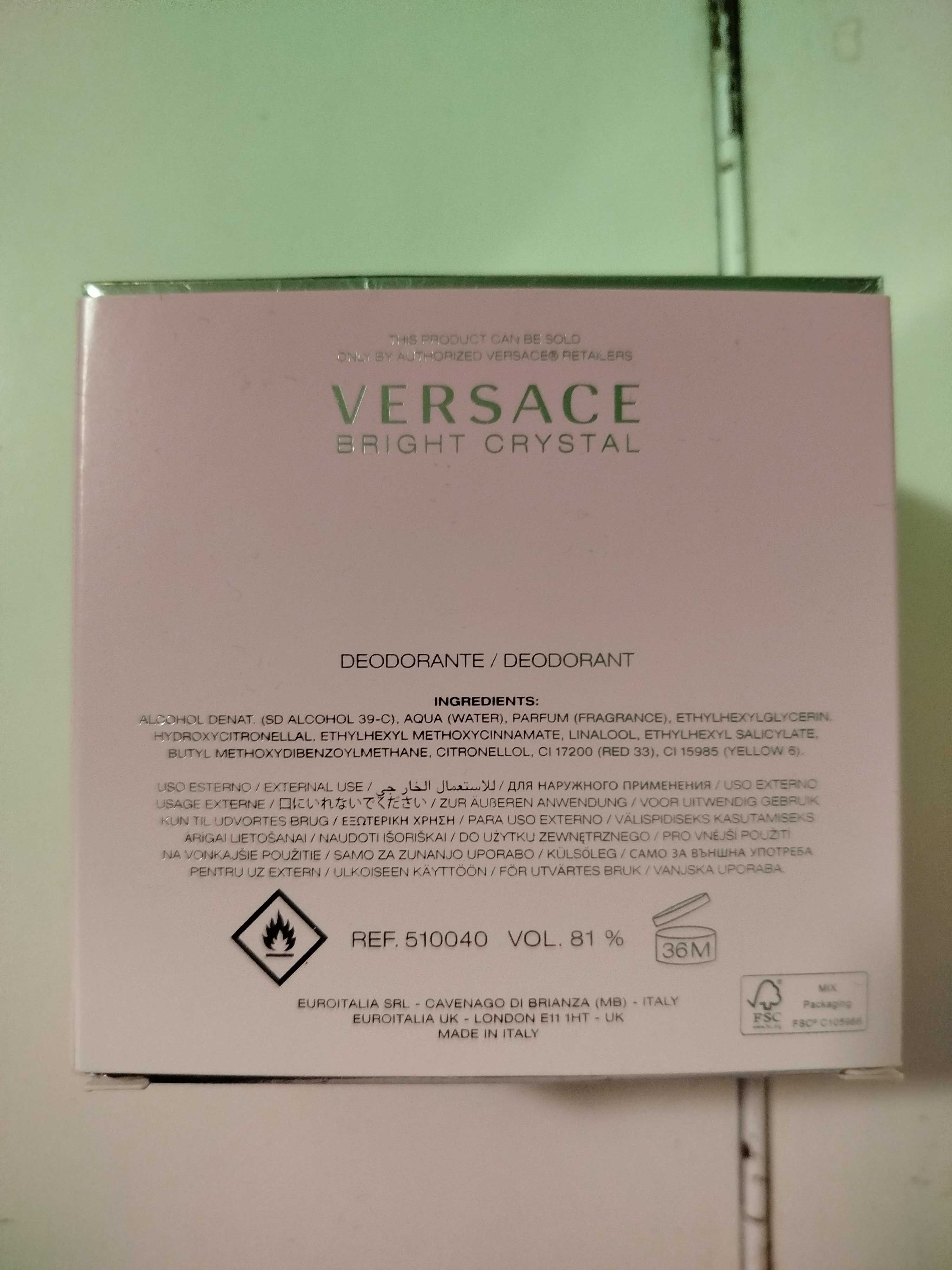 Versace Yellow Diamond / Bright Crystal