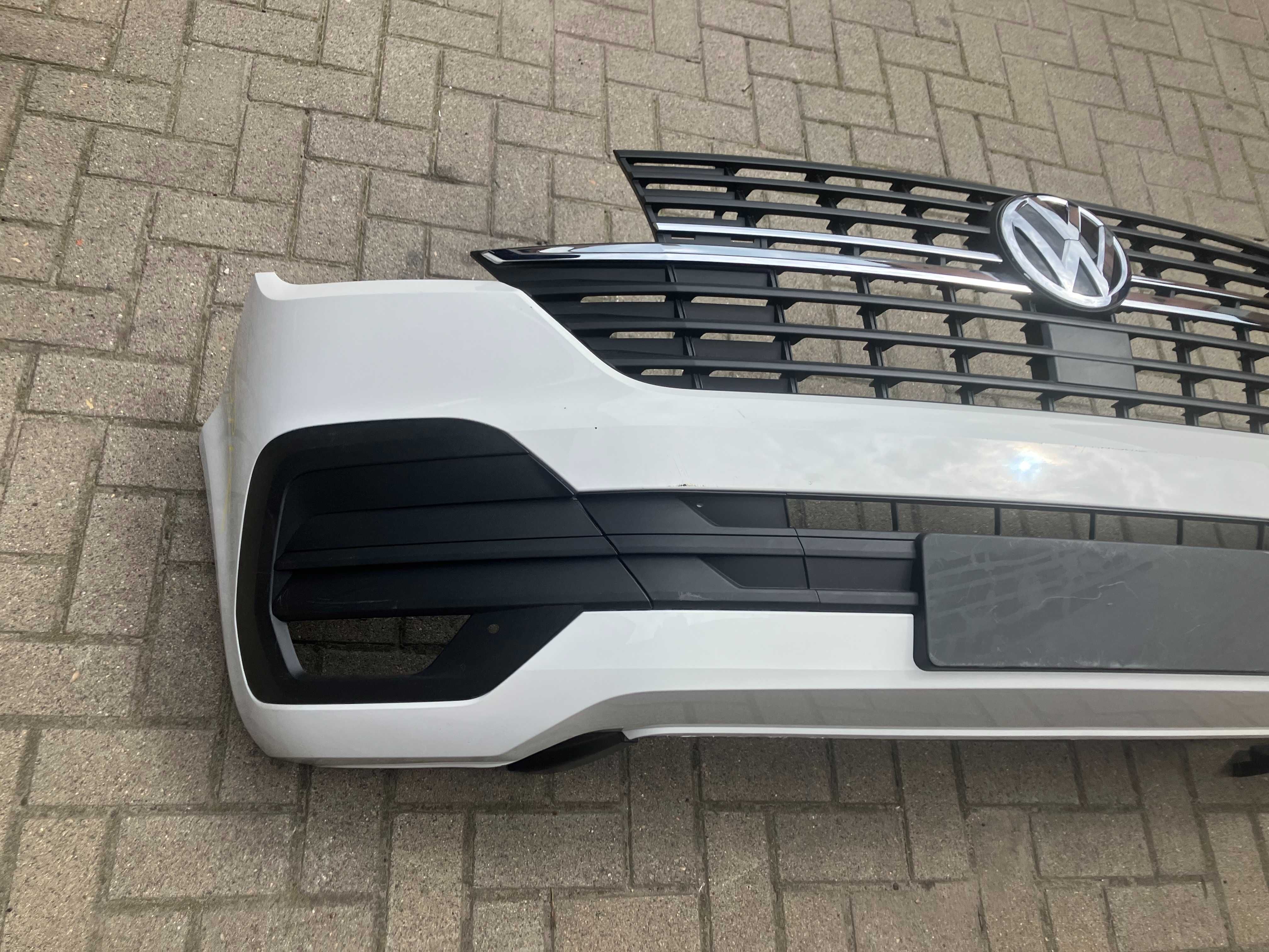 Zderzak przód przedni do Vw T6.1; T6 Lift Multivan, Caravelle bez PDC