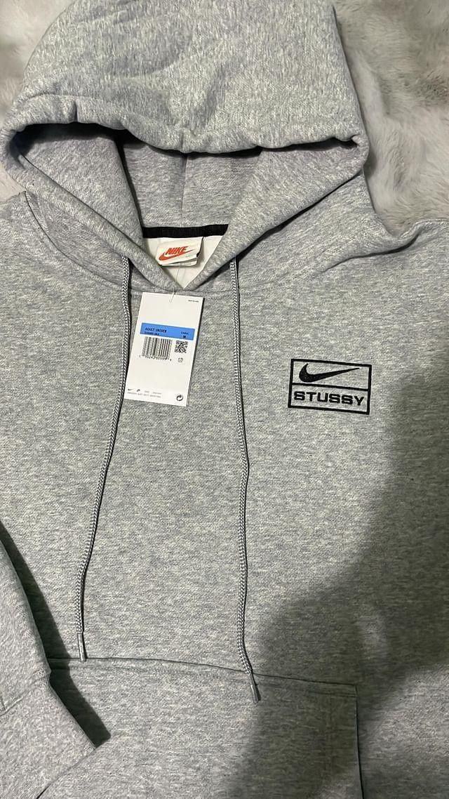 Sweat Nike x Stüssy cinzenta