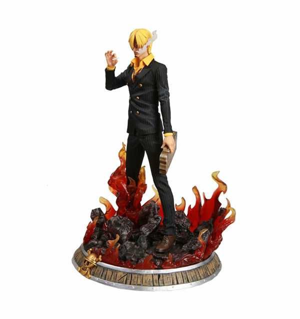 Аніме фігурка One Piece Ван піс Sanji, Санджі, з підсвічуванням, 38 см