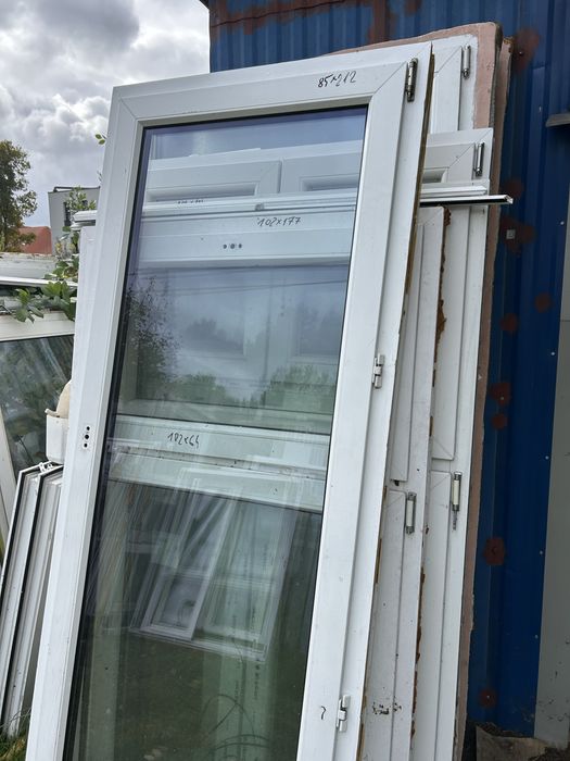Drzwi tarasowe pcv z demontazu