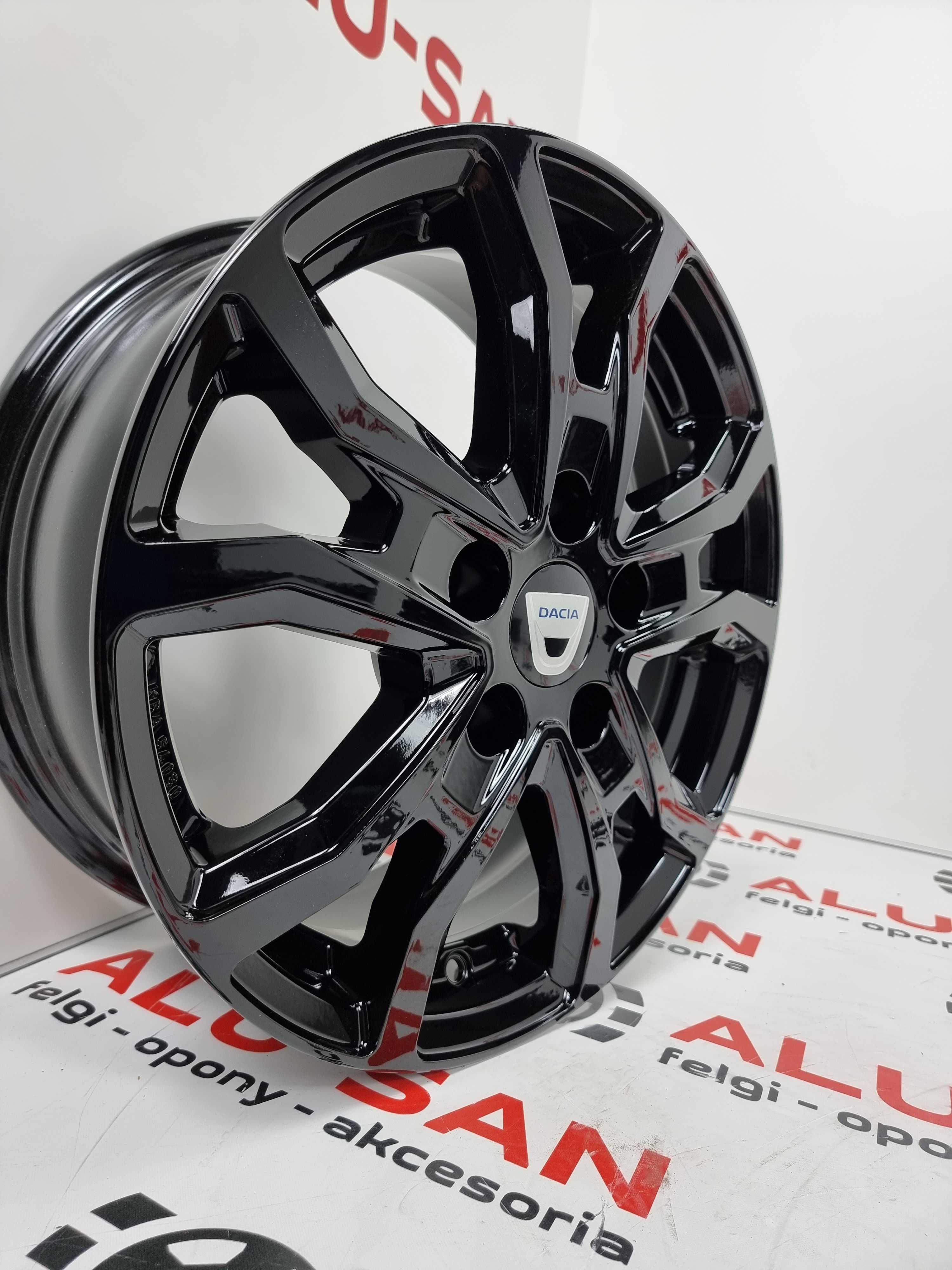 NOWE alufelgi DACIA 16" 5x114,3 Duster - Czarne